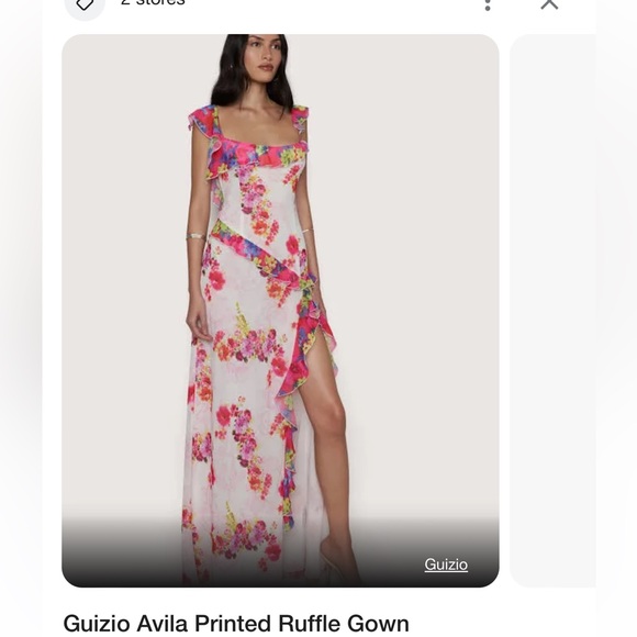 Danielle guizio maxi dress. Worn once size L - Picture 5 of 5